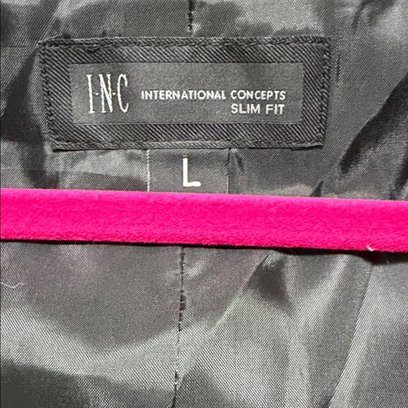 INC International Concepts Dark Gray Men's Vest - Picture 2 of 5